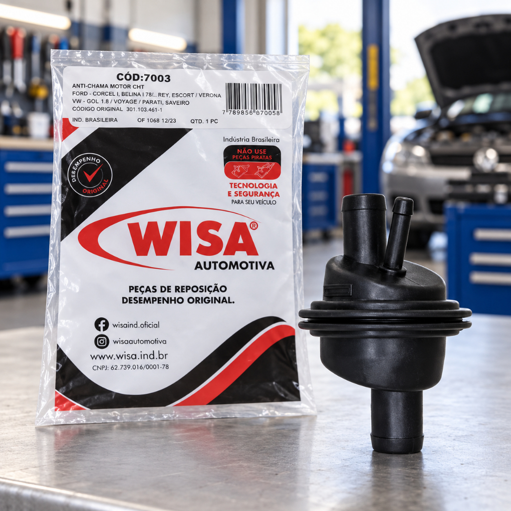 Anti Chama Wisa 7003 Motor CHT Corcel Belina Del Rey Escort Gol — imagem 2 de 2