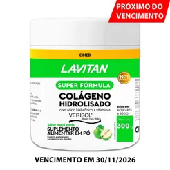 Lavitan Colágeno Verisol Maçã Verde 300g