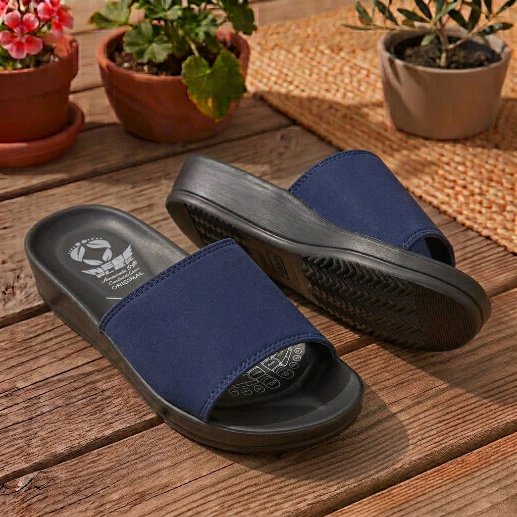 Sandália Feminina Ortopédica Birken WebeFlex Macia Leve Confortável Calçado Feminino Chinelo Slide
