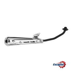 Escapamento Pop 110 Modelo Mini Turuna C/ Protetor Fortuna