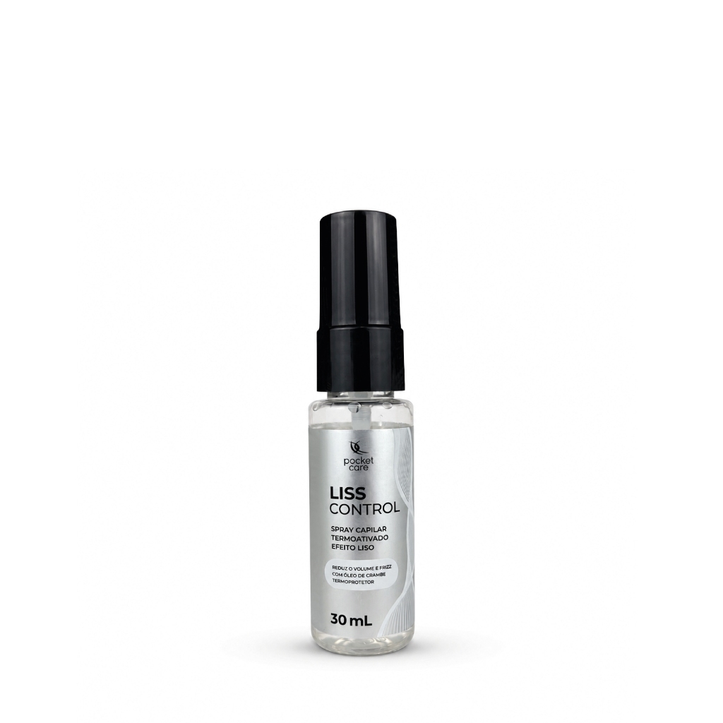 Spray Capilar Efeito Liso, Antifrizz e Redução de Volume - Liss Control - Brascare - 30 mL
