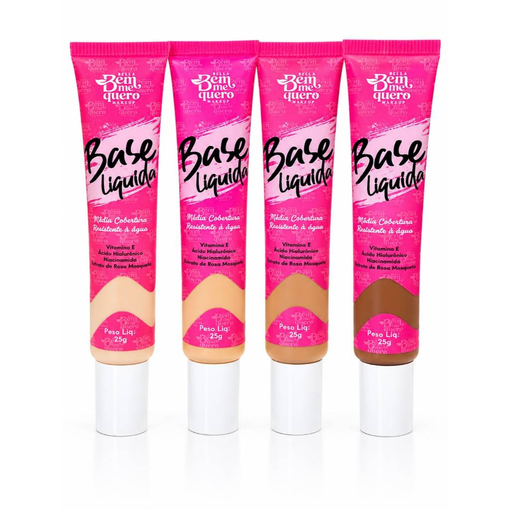 Base Líquida Com Extrato de Rosa Mosqueta - 25G
