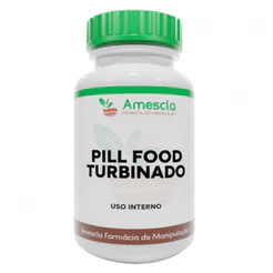 Pill Food Turbinado Com 60 ou 120 Cápsulas