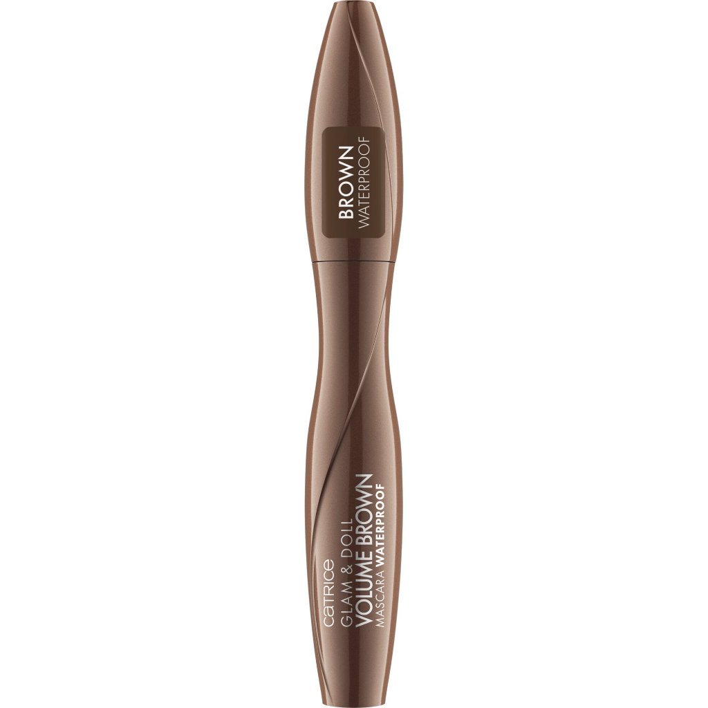 Máscara de Cílios Catrice Glam & Doll Volume marrom à prova d'água