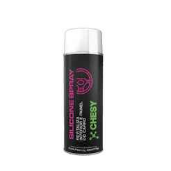 Kit Com 6 Latas de Silicone Spray Tutti Frutti 300ml 170g Chesy