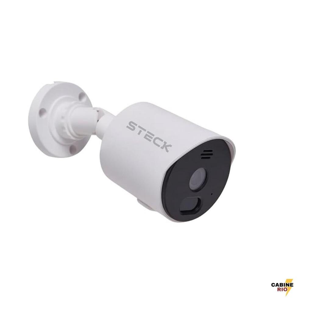 Câmera de Segurança Externa Fixa Steck Wi-Fi Hd Ip65 Scam2Bs1 – Seu ambiente conectado