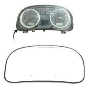 Lente Acrílica Do Painel Instrumentos Vw Golf 2008 A 2014 Vidro Vidrinho De Acrílico Do Velocímetro