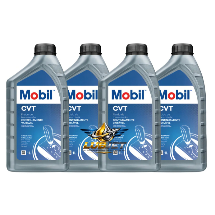 Kit 04 Litros Mobil CVT - Fluido Para Transmissão Automatica