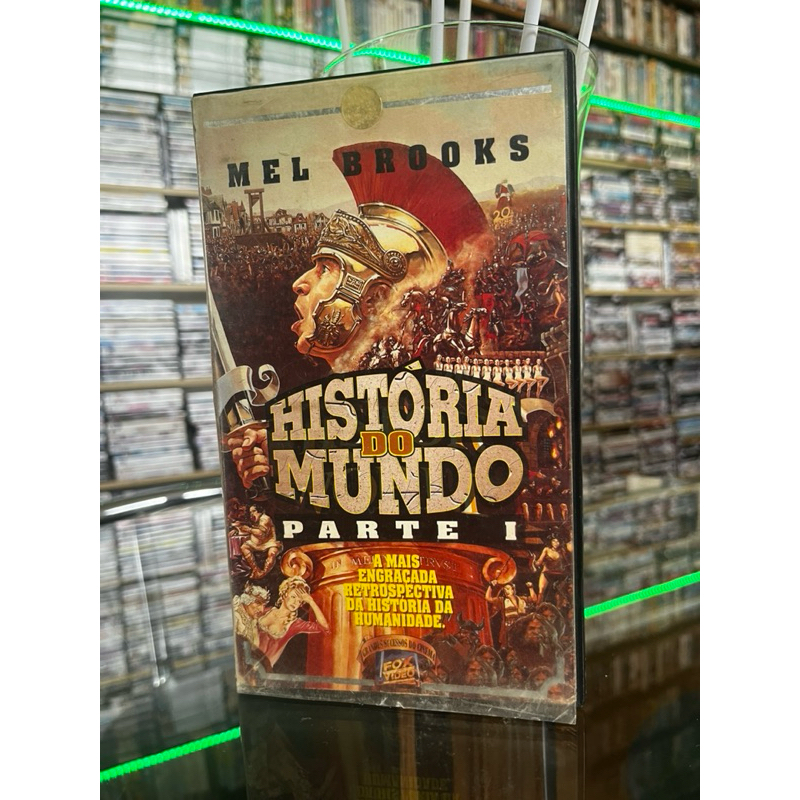VHS “História do Mundo - Parte I” - Mel Brooks, legendado