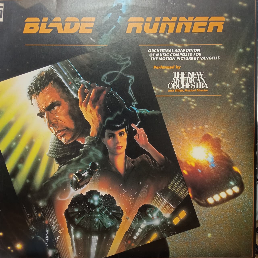LP: Blade Runner/ The New American Orchestra - Trilha Sonora Original do Filme (1988)