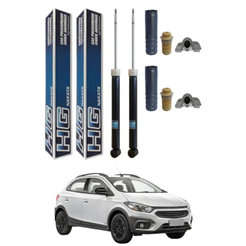 PAR AMORTECEDOR TRASEIRO ONIX ACTIV 2016 A 2019 NAKATA + KIT