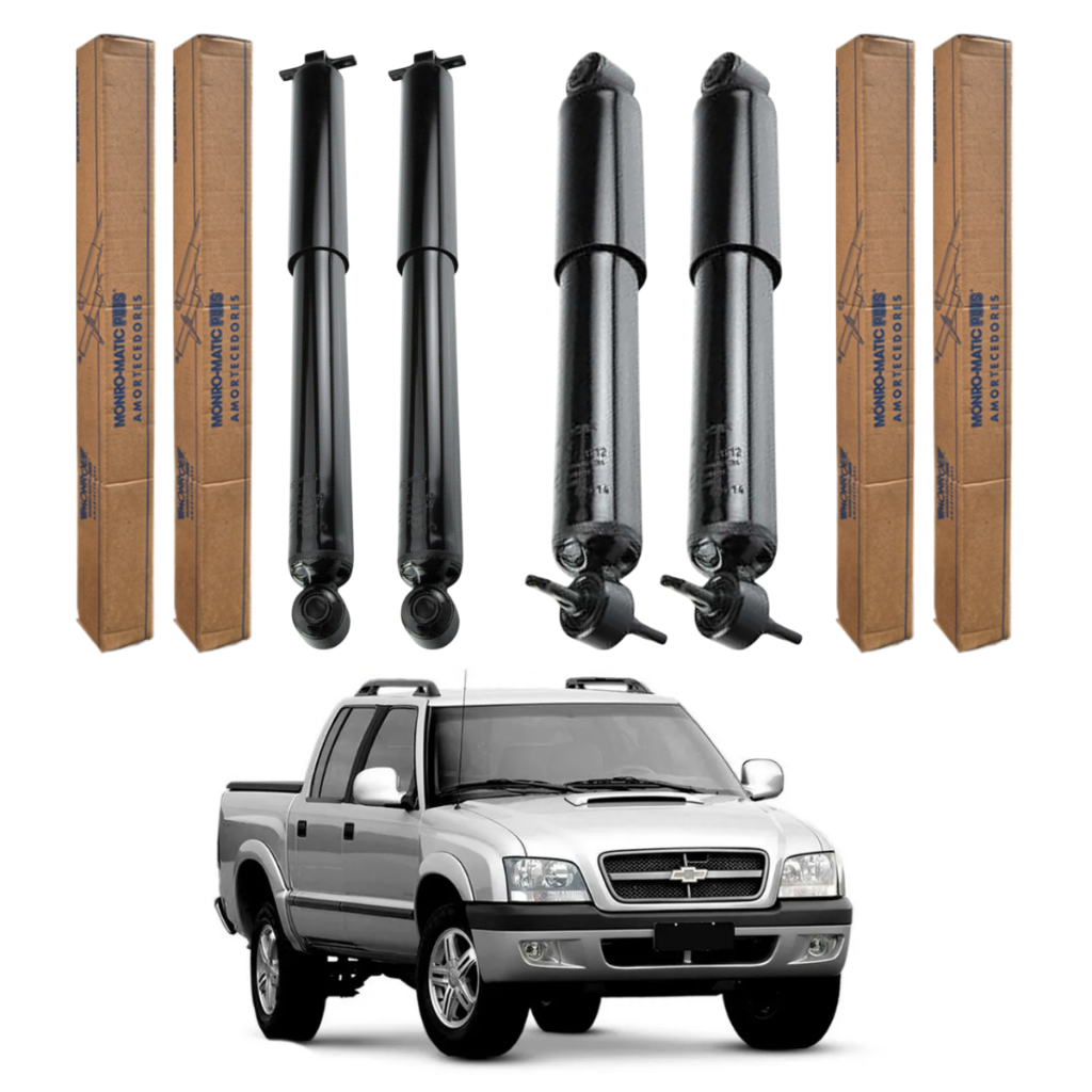 KIT 4 AMORTECEDOR S10 4X2 1995 A 2011 MONROE
