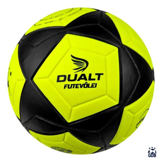 Bola Futevôlei/Altinha Dualt Elite Profissional Tech Fusion PU Amarela/Rosa