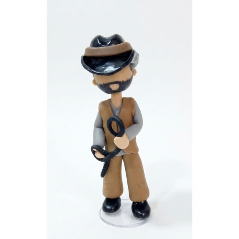 Imagem Boiadeiro 12 cm boiadeiro umbanda personalizado entidades da umbanda personalizadas imagens santas