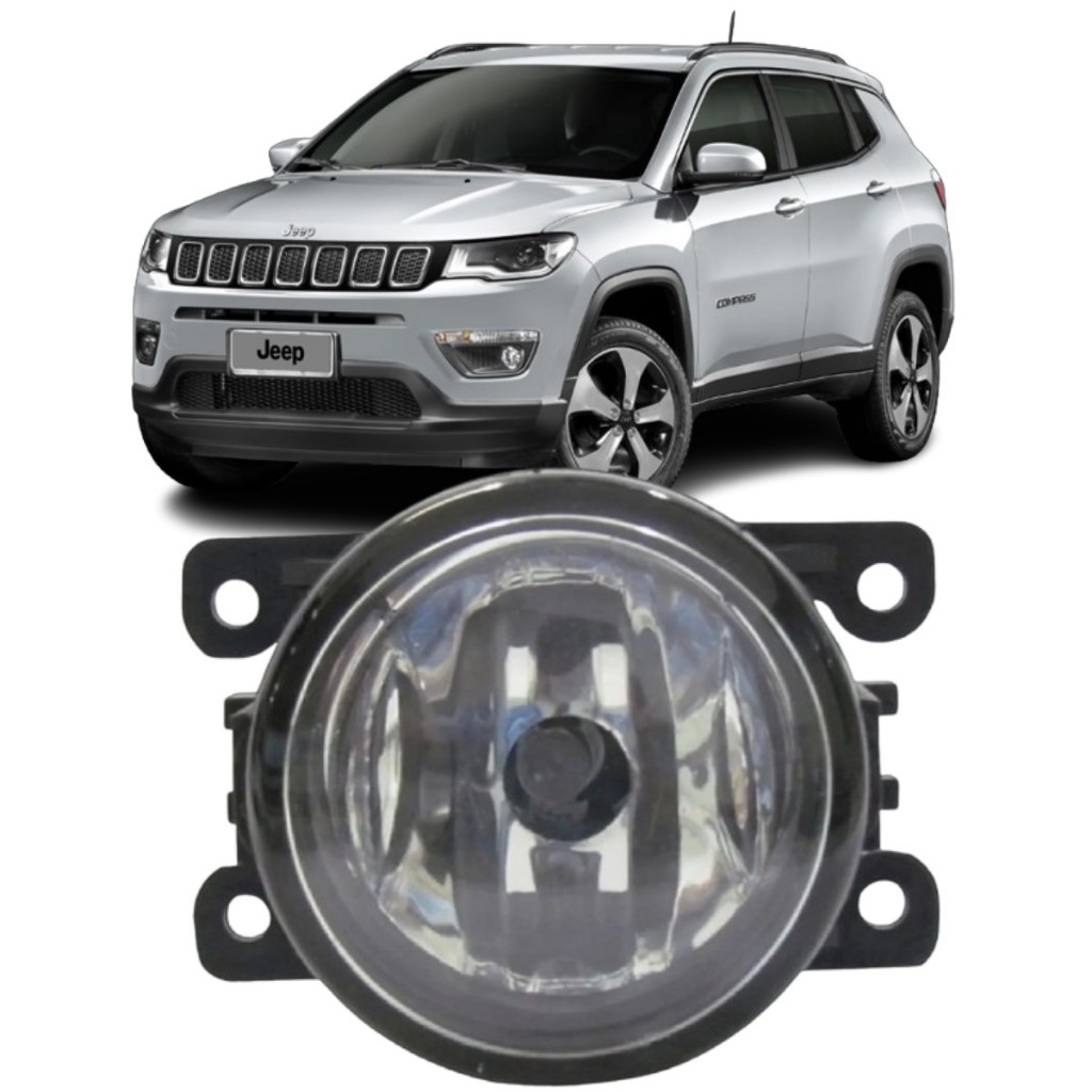 Farol De Milha Jeep Compass 2016 2017 2018 2019 2020