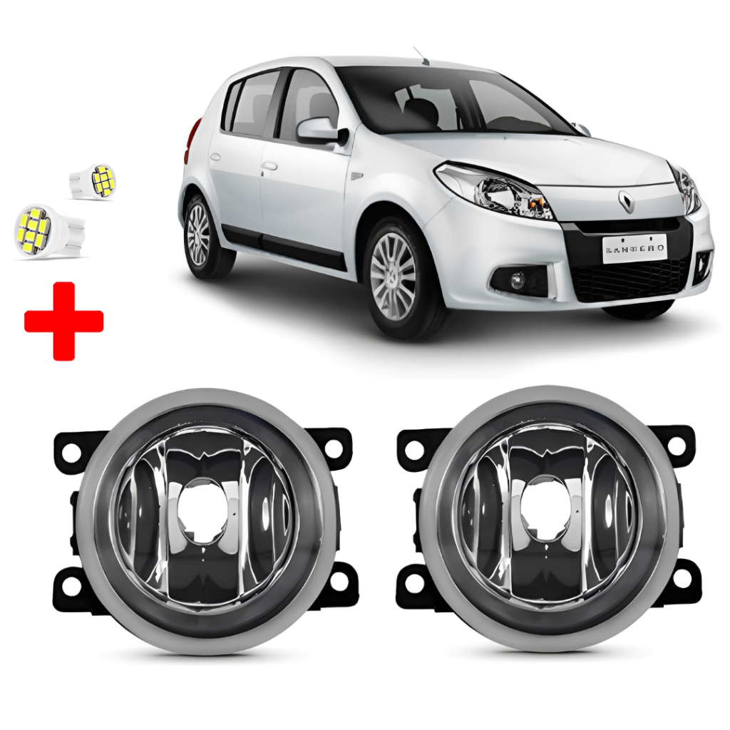 Farol De Milha Sandero 2012 2013 2014 2015 2016 2017 2018