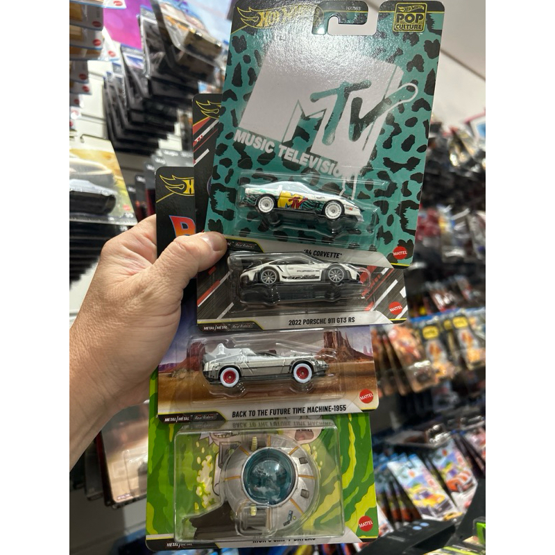 Porsche 911 Rick and morry back to future 84 Corvette mtv premium