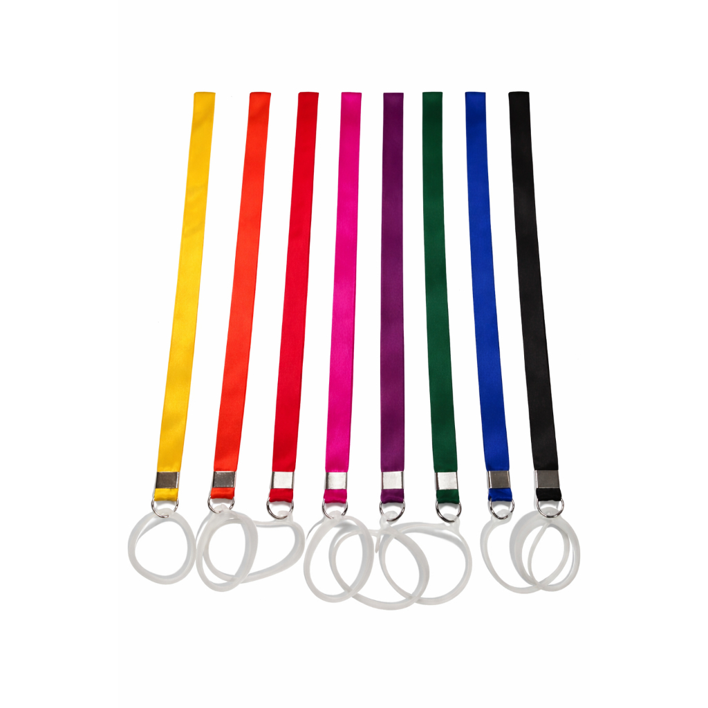 Cordão Tirante Cores variadas com Porta copos em silicone (1uni.) em Oferta na Shopee