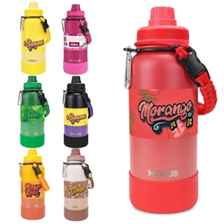 MODUS Garrafa Térmica De Água 1 litros De Aço Inoxidável 7 Cores Disponíveis Fruta em Oferta na Shopee