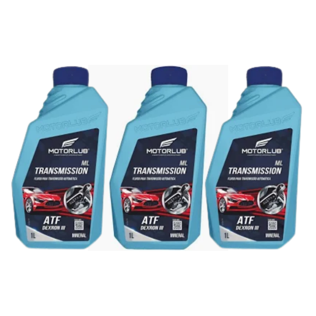 3 óleo Atf 1lt óleo para direção hidráulica Motorlub em Oferta na Shopee
