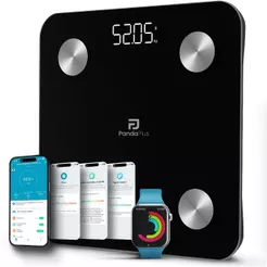 Balança Digital Bioimpedância 180kg Inteligente Bluetooth Smart App IMC Gordura Corporal Panda Plus