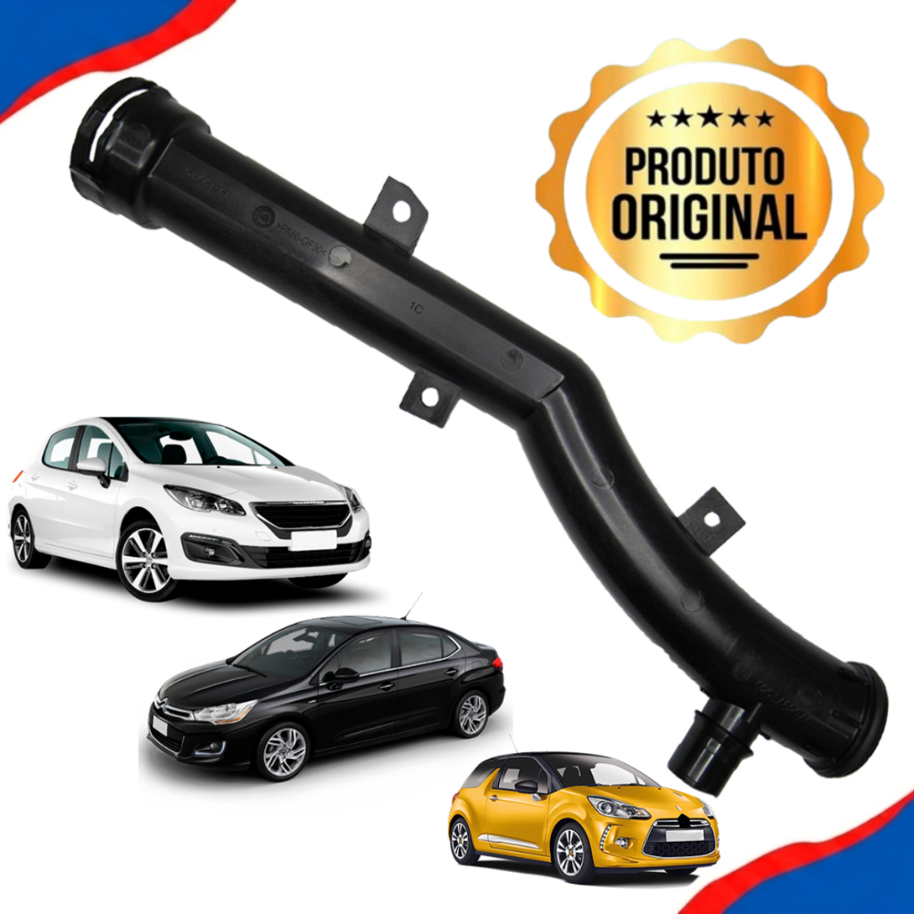 Tubo Água do Bloco Motor 1.6 THP Original Peugeot 208GT 308 3008 408 Citroen C4 DS3 DS4 DS5 1351VF
