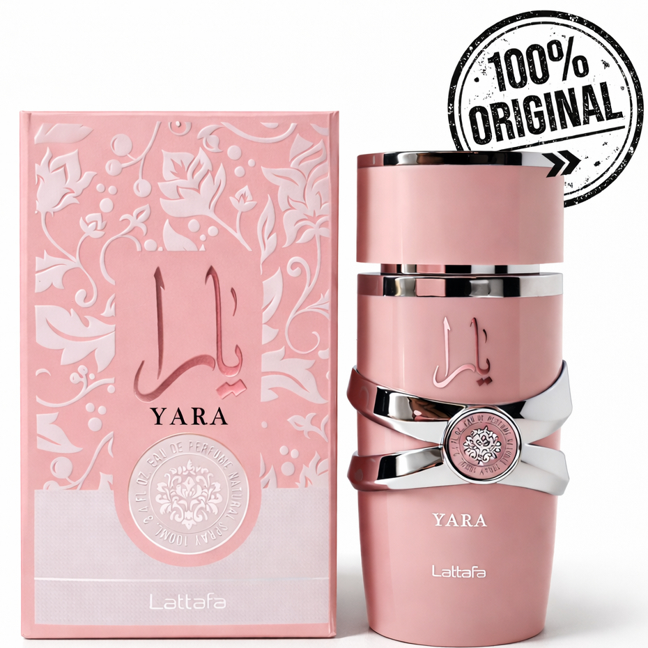 Perfume Árabe Feminino Yara Lattafa Eau De Parfum 100 Ml Perfume Importado Alta Fixação