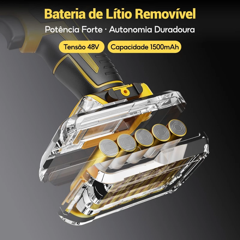 Furadeira Parafusadeira 48V com 2 Baterias — foto 7