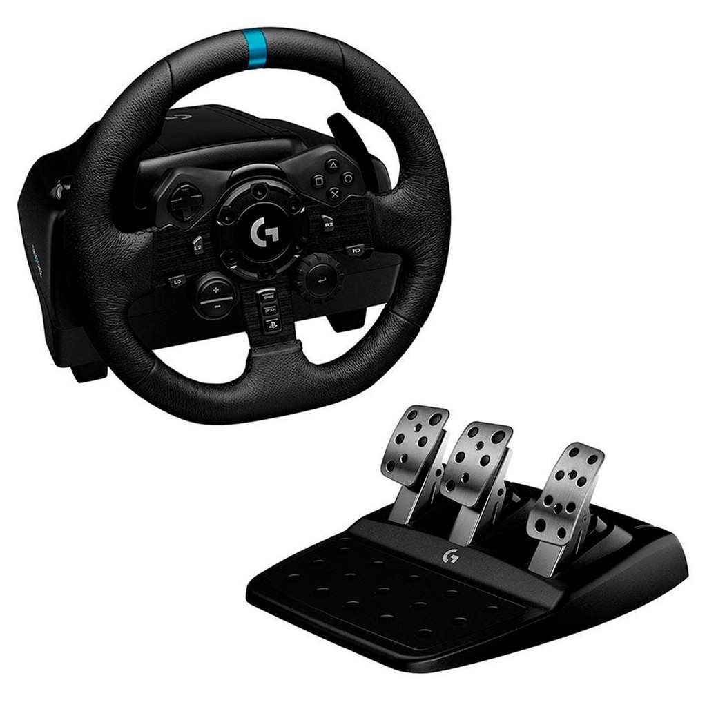 Volante Logitech G923 Xbox Series X S One PC TRUEFORCE + Pedais Simulador Corrida Gaming Envio rápido