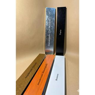 Protetor Salva Porta 3,5x10cm Madeira/Branco/Preto/Galvanizado Pintura Eletrostática em Oferta na Shopee