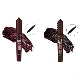 Máscara de Cílios Mask Vivai - Rímel Bordô ou Rímel Marrom em Oferta na Shopee