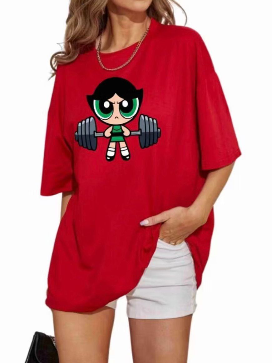 Camisa Blusa Feminina Camiseta Academia Barra Fitness Super Poderosa Lançamento Oferta