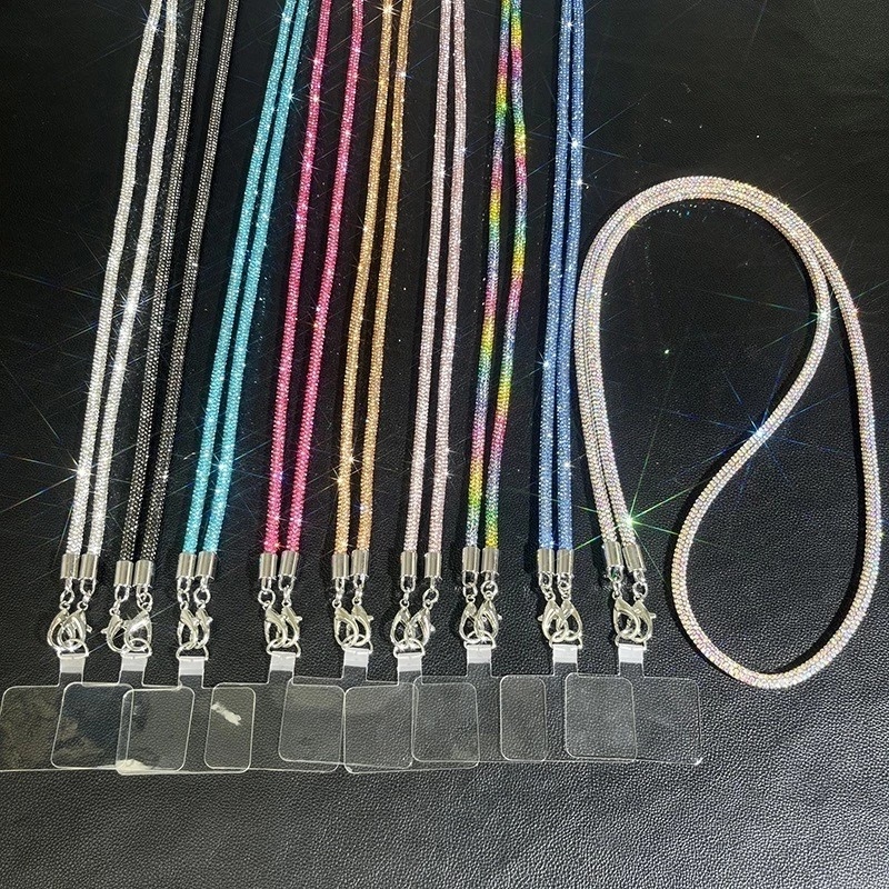 Salva Celular Cordão Proteção 1,2M para Celular com Brilho Resistente Contra Roubo em Oferta na Shopee