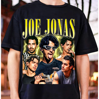 Camiseta T-Shirt Unissex Algodão Joe Jonas Brothers Vintage 90s em Oferta na Shopee