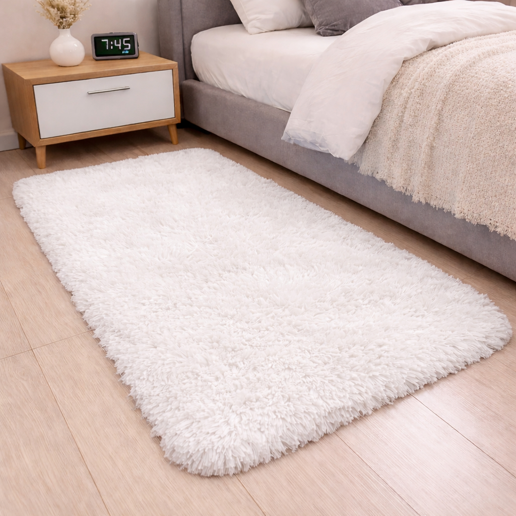 Tapete Peludo Para Quarto 1,00x0,55 Qualidade Promoção em Oferta na Shopee