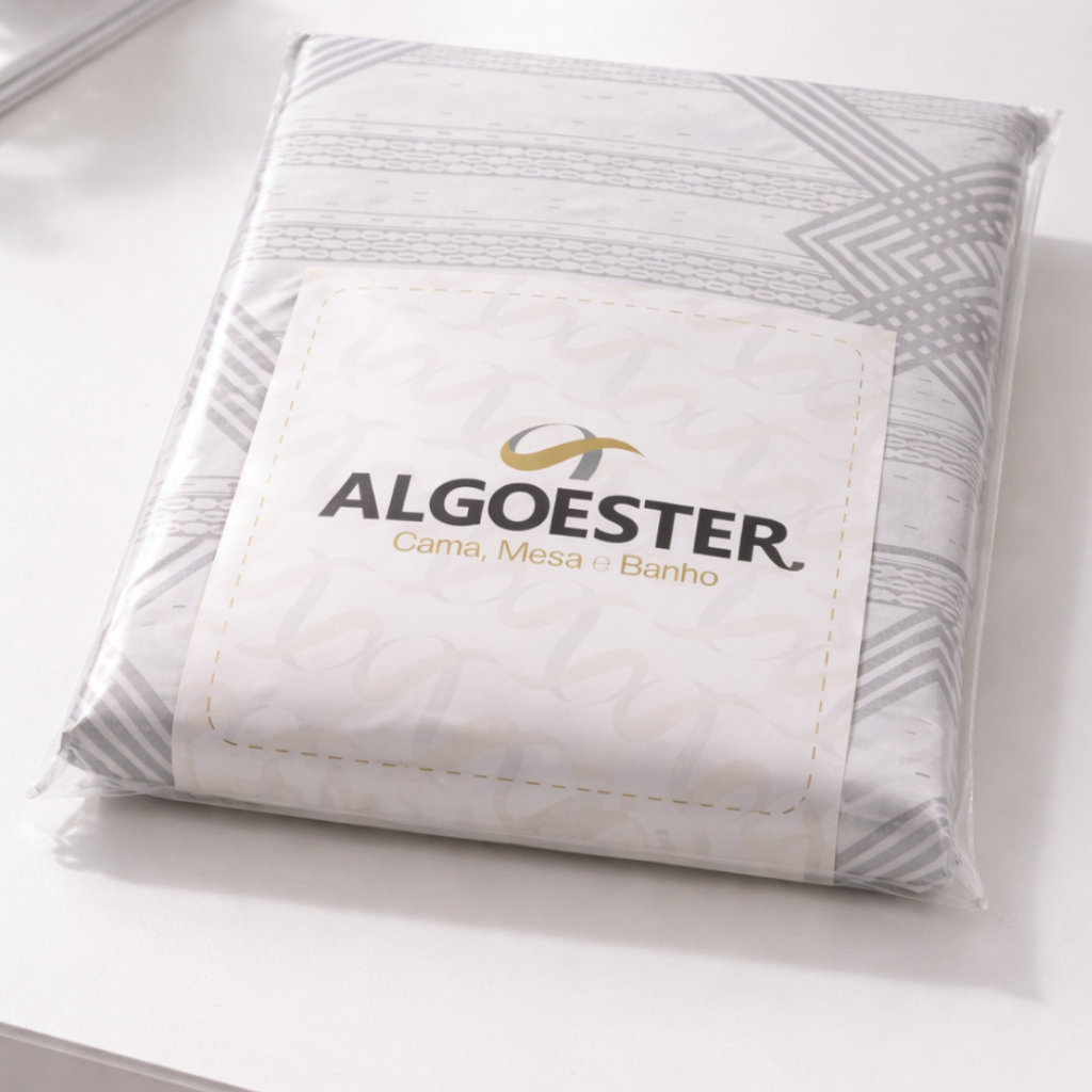 Lençol Plano Virol Algodão Penteado Estampado Sem Elastico Solteiro, Casal, Queen