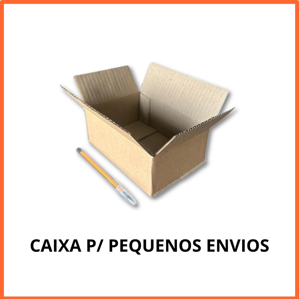 Caixas de Papelão pequena 16x11x6cm Envios Correio Sedex E-commerce Pac