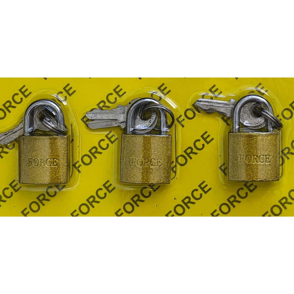 Imagem Cadeados Metal Mini 20mm para Armários/Bolsas/Malas de Viagem Metal Premium 2 Chaves