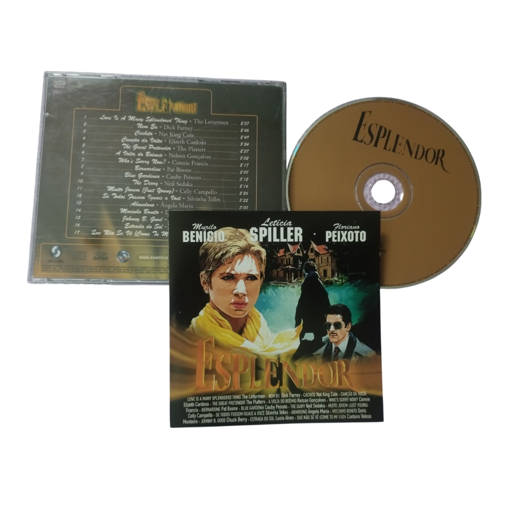 Cd Novela Esplendor - Trilha Unica