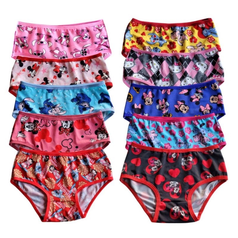 CALCINHA INFANTIL BUMBUM ( KIT COM 10)