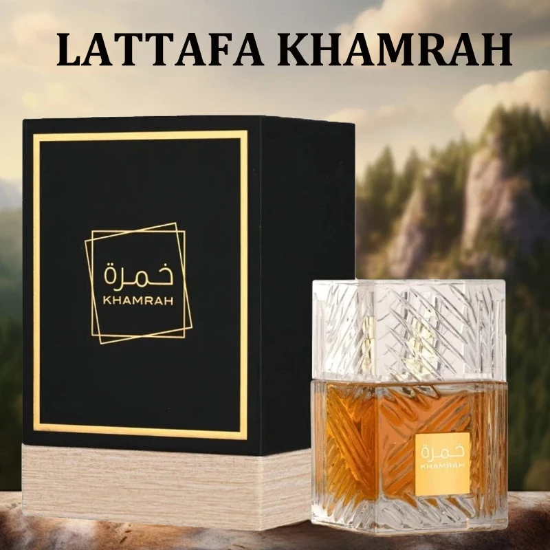 Perfume Lattafa Khamrah QAHWA Dukhan Eau De Parfum Unissex 50ml ORIGINAL Presente dias Perfume Nobre