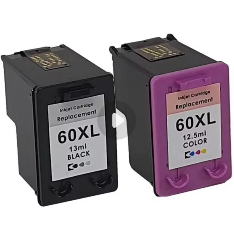 2 cartuchos jato de tinta sendo 1 60xl preto 1 60 xl color
