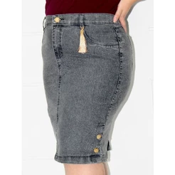 Saia jeans plus Size RF. D07