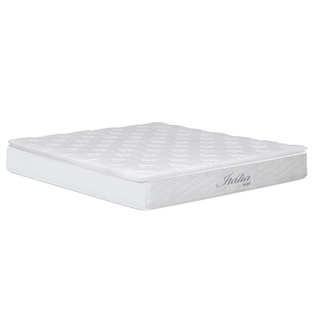 Colchão Casal Itália com Pillow Top e Molas Ensacadas 26x138x188cm Umaflex