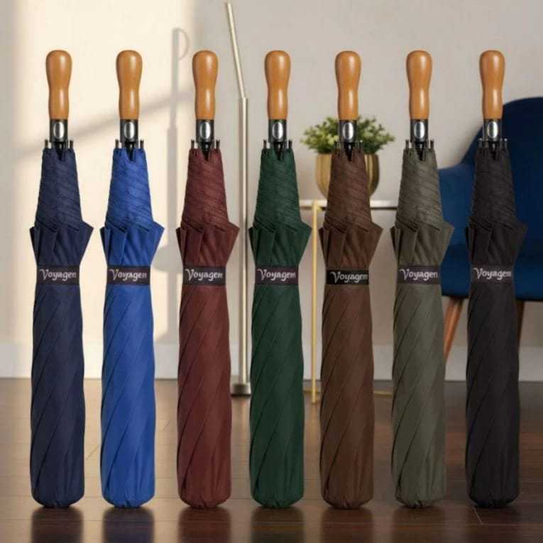Guarda Chuva Voyagem Portaria Automático Gigante Resistente Reforçado original