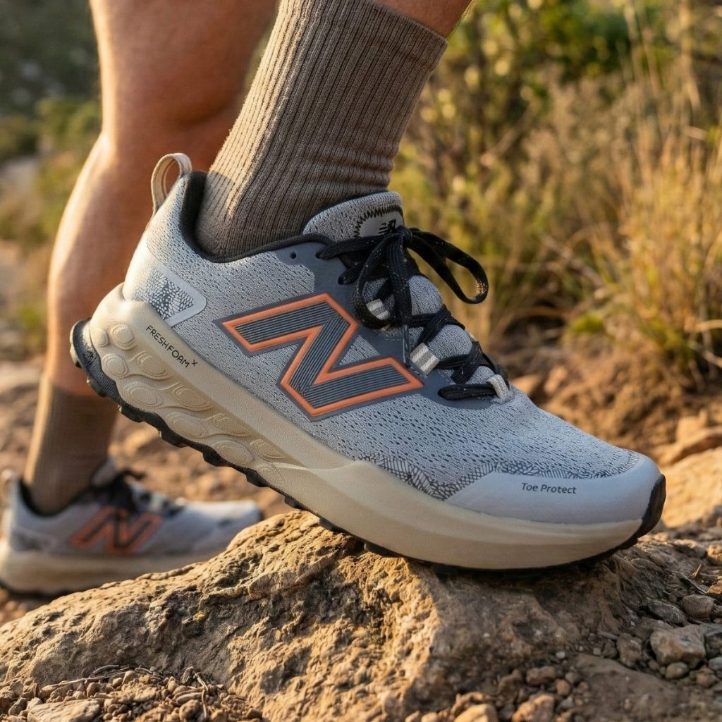 Tênis New Balance Fresh Foam Garoe V2 Masculino Trail Running Leve Conforto Amortecimento Original