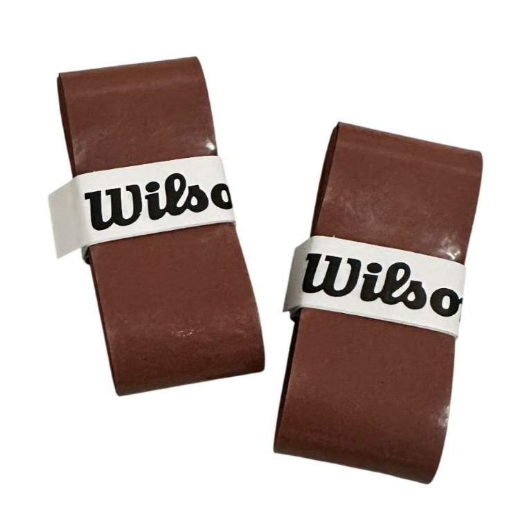 Overgrip marrom liso - kit 3 unidades - para Beach Tennis, tênis e padel