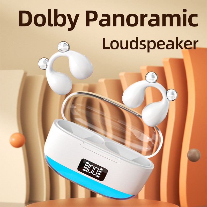 Fone de Ouvido Bluetooth 5.3 Sem Fio Estéreo KittyOriginal Headset Som HD com Microfone para Celular