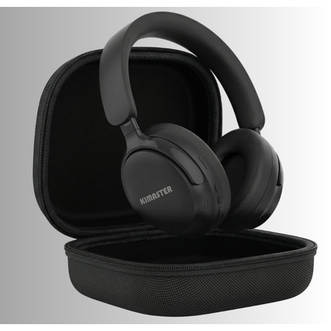 Headphone Bluetooth Kimaster K80 SoundWave 5.4 | Graves Potentes, 12h Bateria, USB-C e Rádio FM 🎧🔥 em Oferta na Shopee