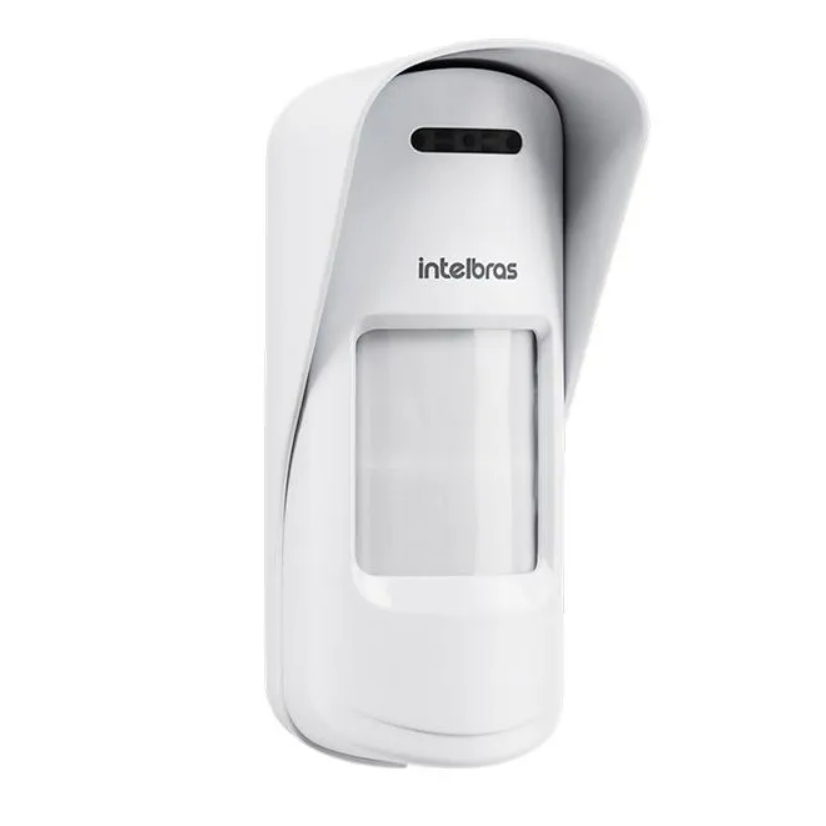 Sensor de Movimento Infravermelho IVP 7000 MW EX Intelbras Externo e Interno Tripla Tecnologia